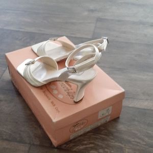 Wedding/formal satin heels